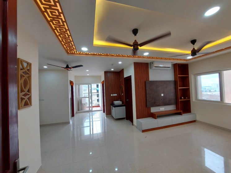 Living Room, prestige-high-fields 2 Bedroom 1283 Sq.Ft. Apartment In Gachibowli Hyderabad 9110436