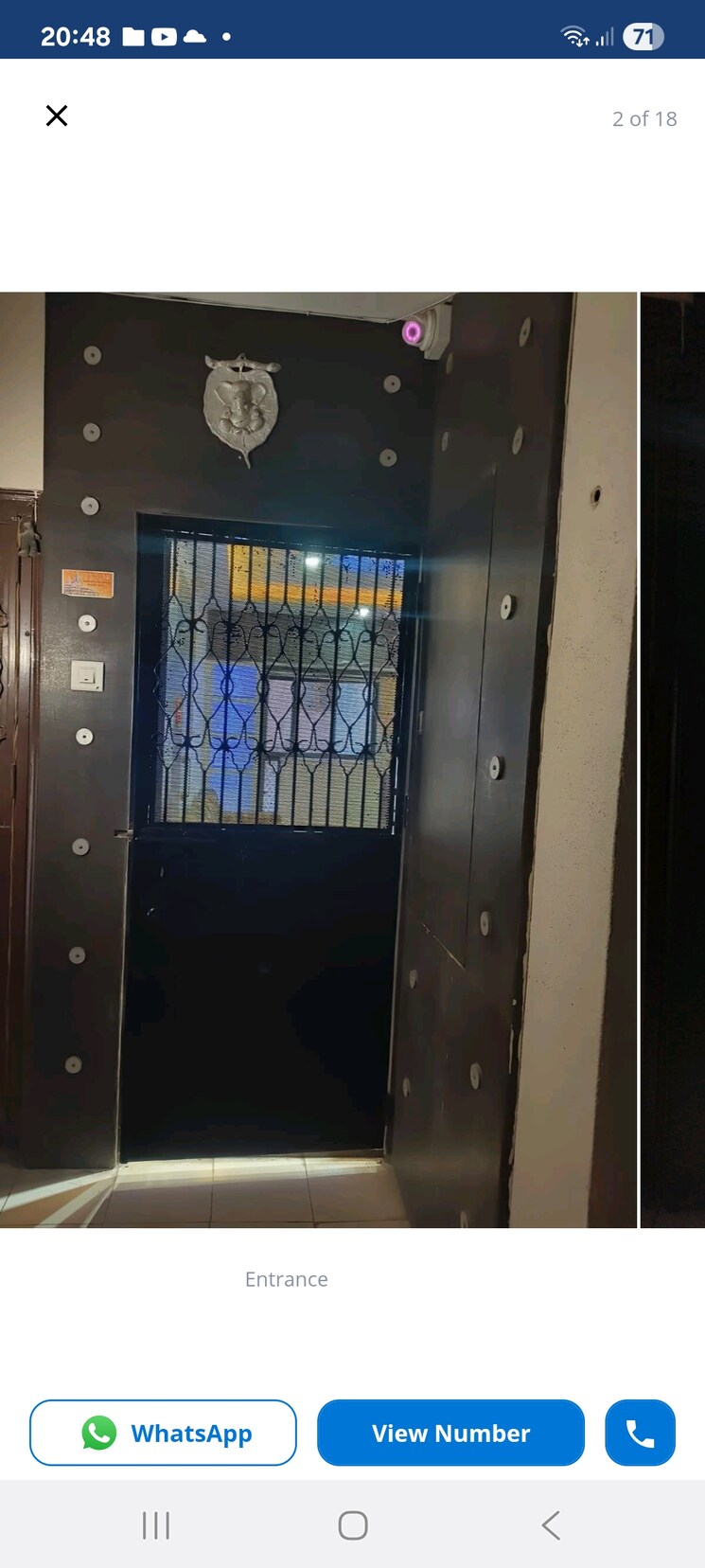 Entrance, samarth-nagar 1 Bedroom 830 Sq.Ft. Apartment In Wadgaon Sheri Pune 9110448