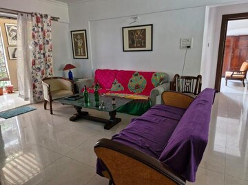 Living Room in 2 BHK Apartment at Gera Riverside, Koregaon Park – for Rent