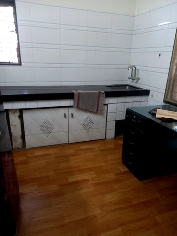 Kitchen in 1 BHK Apartment at Yogi Park CHS Koregaon, Koregaon – for Rent