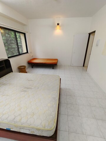 Bedroom in 1 BHK Apartment at Popular Heights, Koregaon Park – for Rent