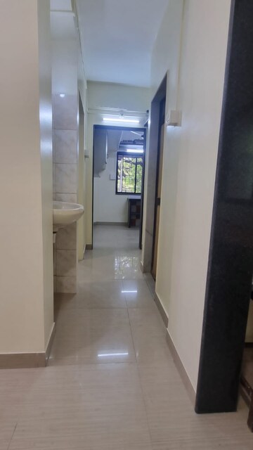 Building Lobby in 1 BHK Apartment at Popular Heights, Koregaon Park – for Rent