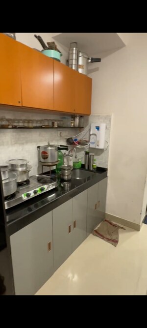 Kitchen in 1 BHK Apartment at DB Realty Orchid Tower, Agripada – for Sale