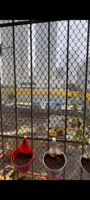 Balcony in 1 BHK Apartment at DB Realty Orchid Tower, Agripada – for Sale