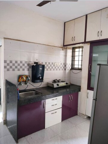 Kitchen in 2 BHK Apartment at Karan Athena, Wadgaon Sheri – for Rent