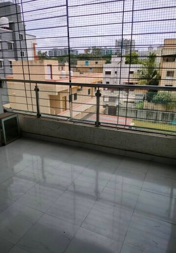 Balcony in 2 BHK Apartment at Karan Athena, Wadgaon Sheri – for Rent