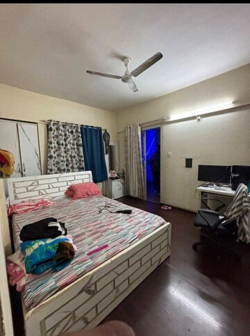 Master Bedroom in 2 BHK Apartment at Karan Athena, Wadgaon Sheri – for Rent