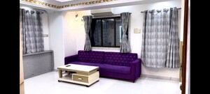 Living Room in 1 BHK Apartment at Aafiyah Heights, Nagpada – for Sale
