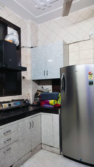 Kitchen in 3 BHK Builder Floor at Paschim Vihar – for Rent