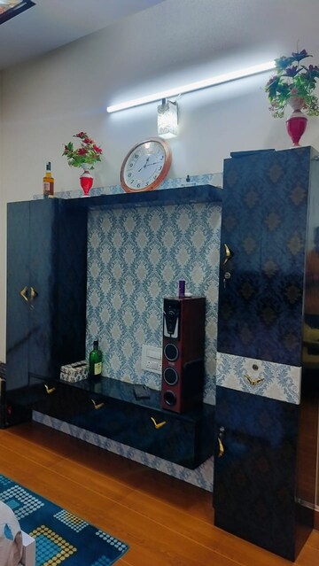 Living Room in 3 BHK Builder Floor at Paschim Vihar – for Rent