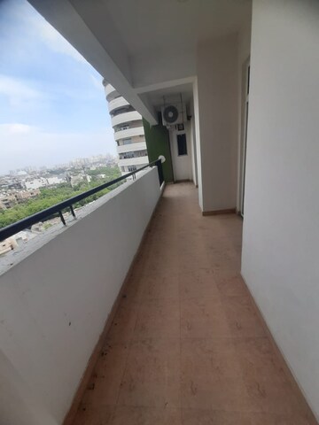 Balcony in 2 BHK Apartment at Amrapali Sapphire, Sector 45 – for Rent