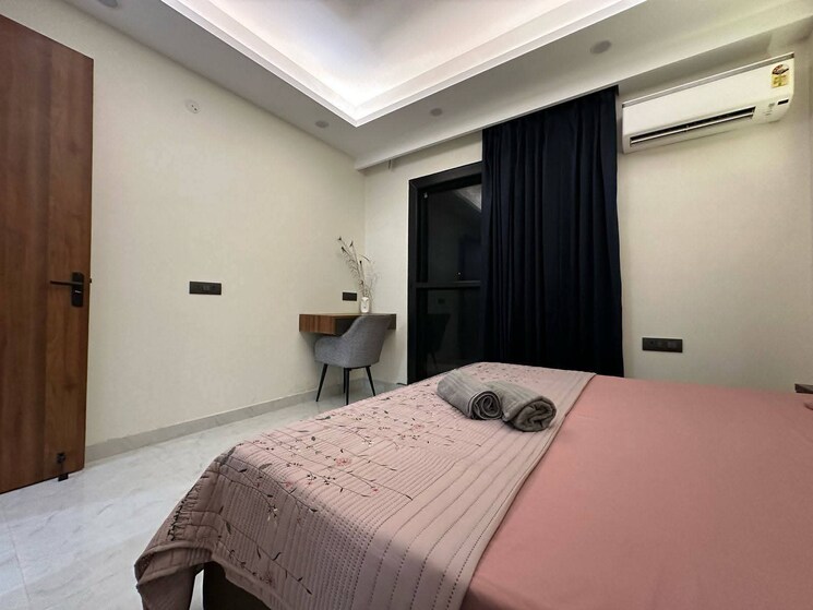 Bedroom, saket 3 Bedroom 1500 Sq.Ft. Apartment In Saket Delhi 9110613