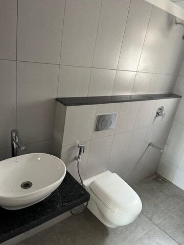 Bathroom in 2 BHK Apartment at Gera Planet Of Joy, Kharadi – for Rent