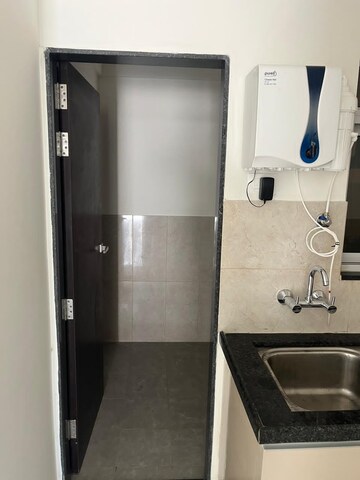 Bathroom in 2 BHK Apartment at Gera Planet Of Joy, Kharadi – for Rent