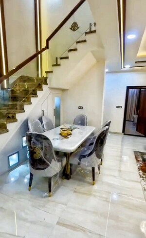Dining Room in 4 BHK Villa at Mansarovar Extension – for Sale