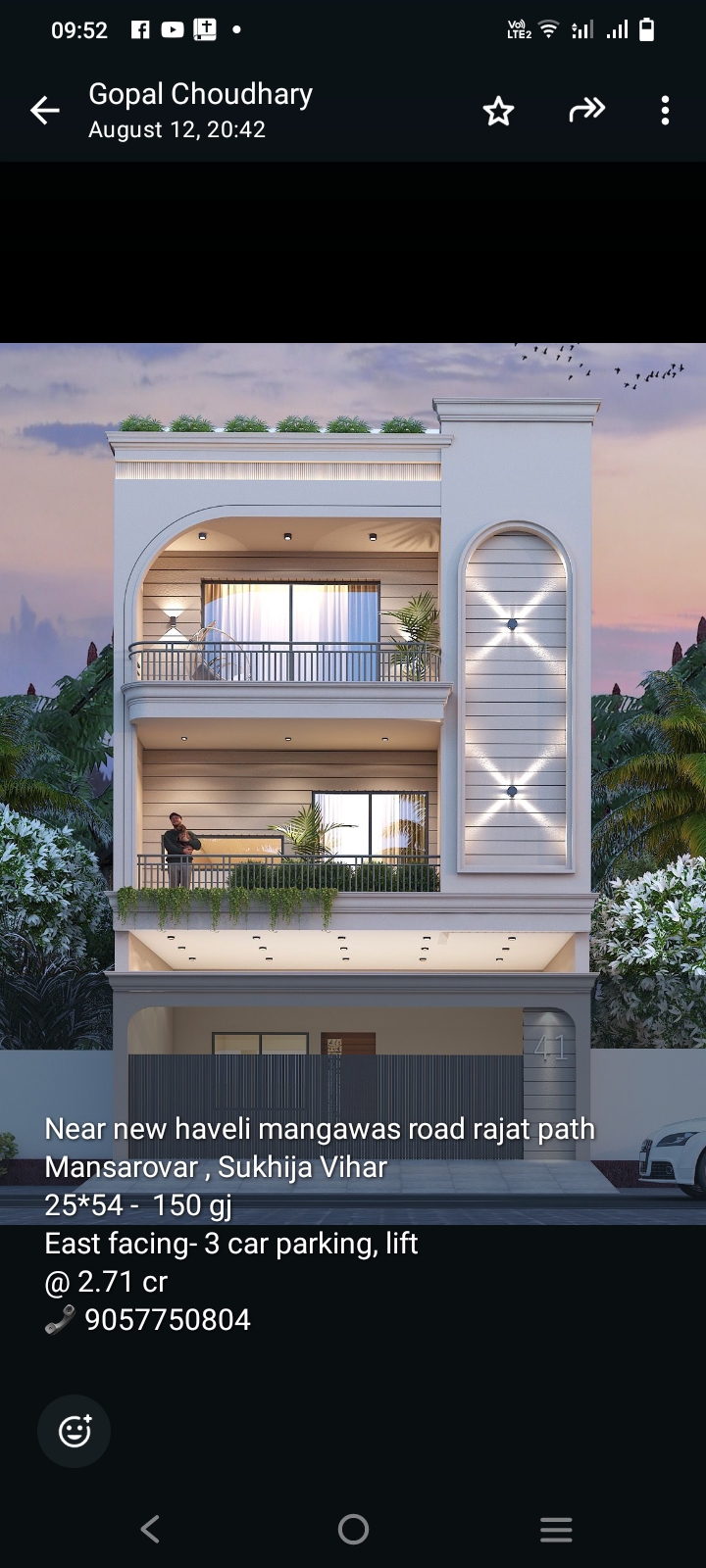 4 BHK + Pooja Room,Servant Room,Study Room Villa For Sale in Jaipur Property N Dream H