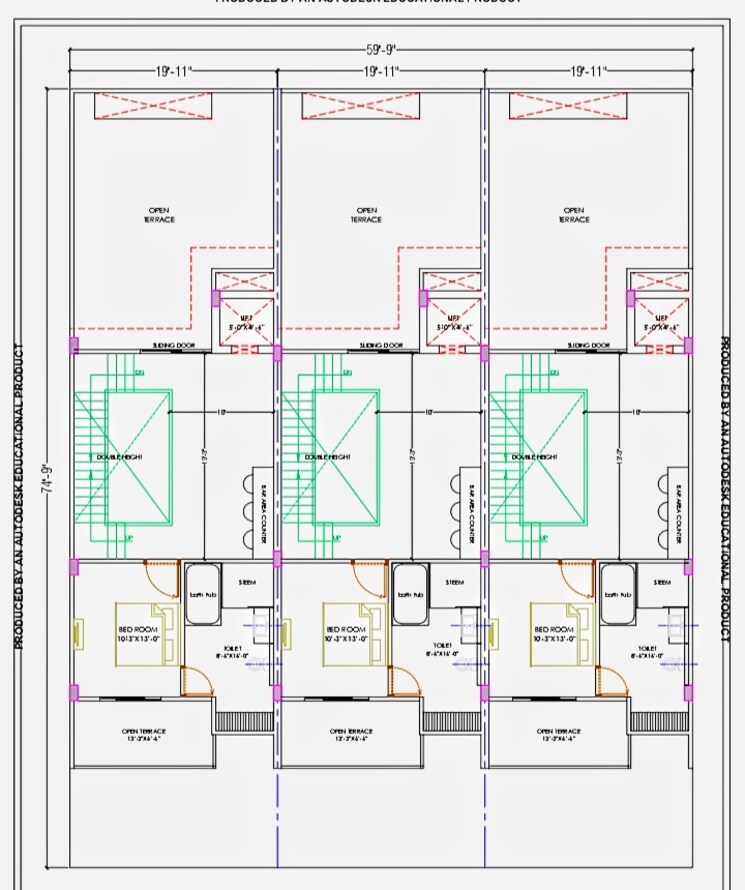 Floor Plan, mansarovar extension 4 Bedroom 150 Sq.Yd. Villa In Mansarovar Extension Jaipur 9110629