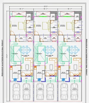 Floor Plan in 4 BHK Villa at Mansarovar Extension – for Sale