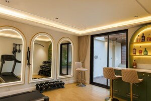 Living Room in 4 BHK Villa at Mansarovar Extension – for Sale