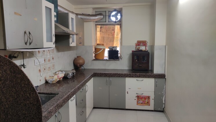 Kitchen, sarthak-paradise 3 Bedroom 1500 Sq.Ft. Apartment In Jagatpura Jaipur 9110639