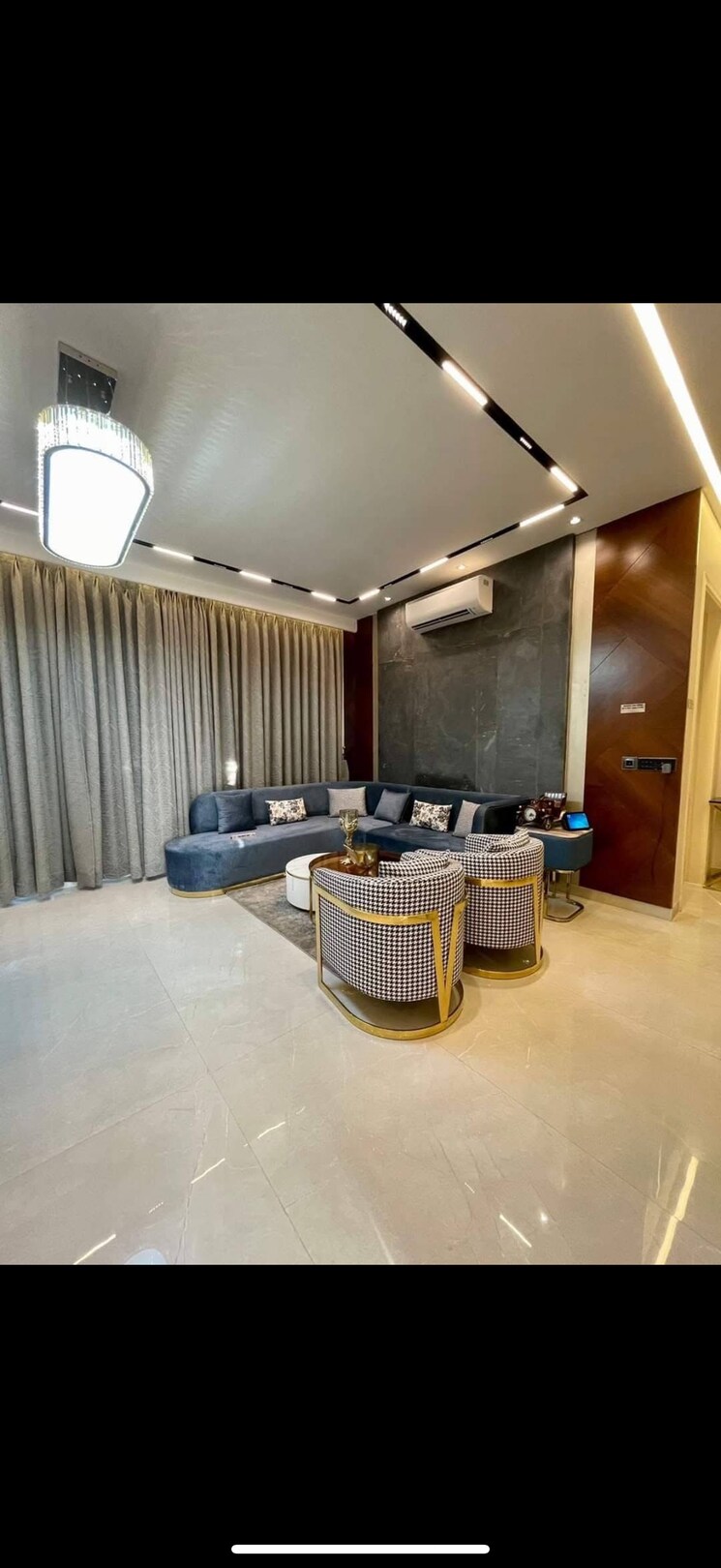 Living Room, shree-jee-anchal 2 Bedroom 1050 Sq.Ft. Apartment In Gandhi Path Jaipur 9110646