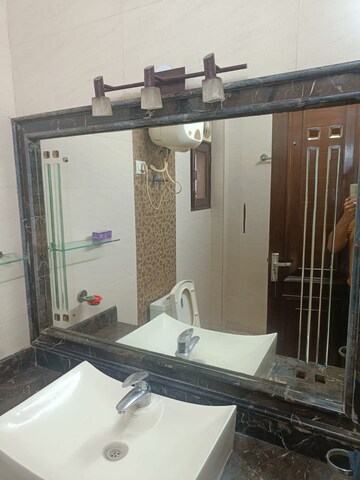Attached Bathroom in 3 BHK Builder Floor at Chittaranjan Park – for Rent