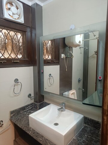 Attached Bathroom in 3 BHK Builder Floor at Chittaranjan Park – for Rent
