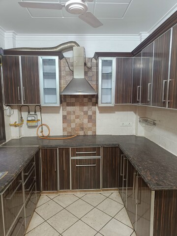 Kitchen in 3 BHK Builder Floor at Chittaranjan Park – for Rent