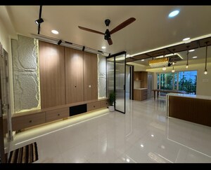 Living Room in 3 BHK Apartment at GHR The Cascades Neopolis, Kokapet – for Sale