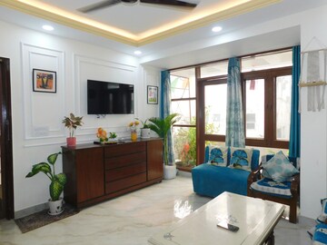 Living Room in 3 BHK Apartment at Hauz Khas – for Sale
