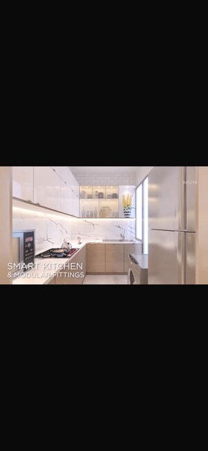 Kitchen in 1 BHK Apartment at Aplite Sapphire, Grant Road East – for Sale
