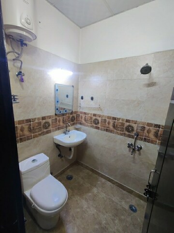 Bathroom in 2 BHK Builder Floor at Kanha Apartments Indirapuram, Shakti Khand 2 – for Sale