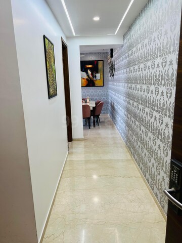 Building Lobby in 3 BHK Apartment at Omkar Alta Monte, Malad East – for Rent
