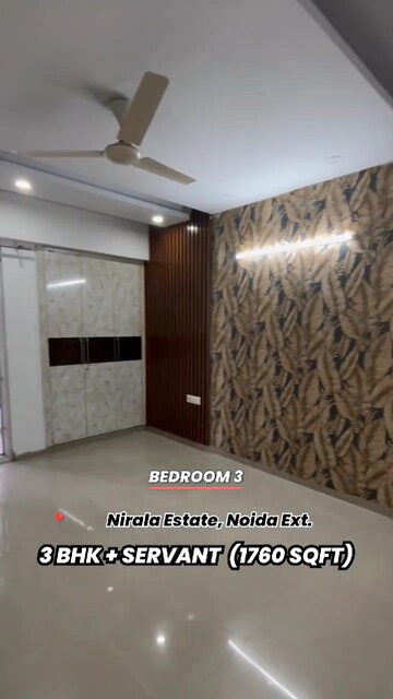 Bedroom in 3.5 BHK Apartment at Nirala Estate, Tech Zone 4 Greater Noida – for Sale