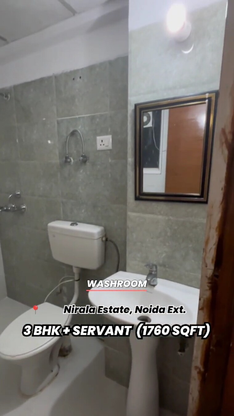 Bathroom, nirala-estate 3.5 Bedroom 1760 Sq.Ft. Apartment In Tech Zone 4 Greater Noida Greater Noida 9111142