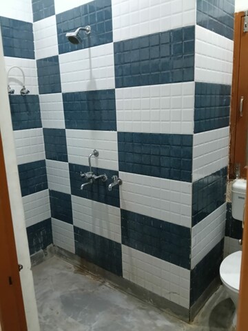 Bathroom in 2 BHK Builder Floor at Vikram Siddharth Vihar Residency, Siddharth Vihar – for Rent