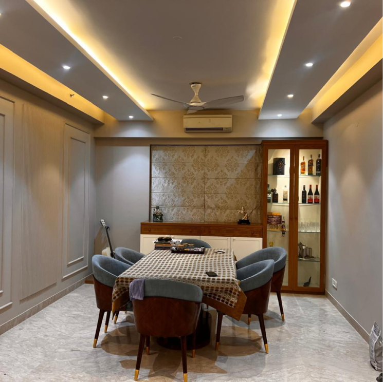 Living Room, emaar-mgf-the-palm-drive-villas 3.5 Bedroom 1950 Sq.Ft. Apartment In Sector 66 Gurgaon 9111252