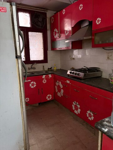 Kitchen in 3 BHK Apartment at Omaxe Heights, Sector 86 – for Rent
