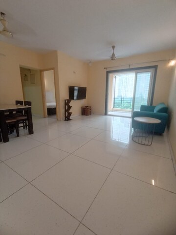 Living Room in 2 BHK Apartment at Nakshatra Swastik Alps, Brahmand – for Rent