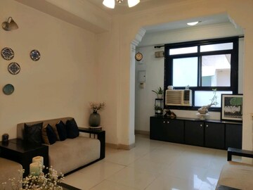 Living Room in 3.5 BHK Apartment at Gaur Green City, Indrapuram – for Sale