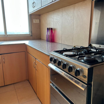 Kitchen in 3 BHK Builder Floor at Sector 43 – for Rent