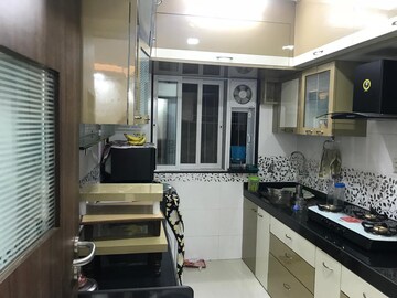 Kitchen in 2 BHK Apartment at Sethia Grandeur, Bandra East – for Rent