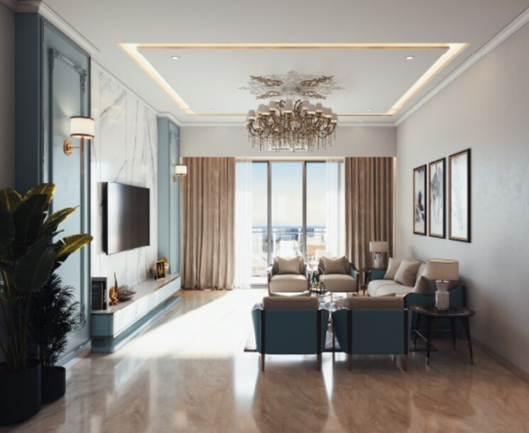 Living Room, mighty-siddhi-darshan 3 Bedroom 1281 Sq.Ft. Apartment In Dadar West Mumbai 9111339