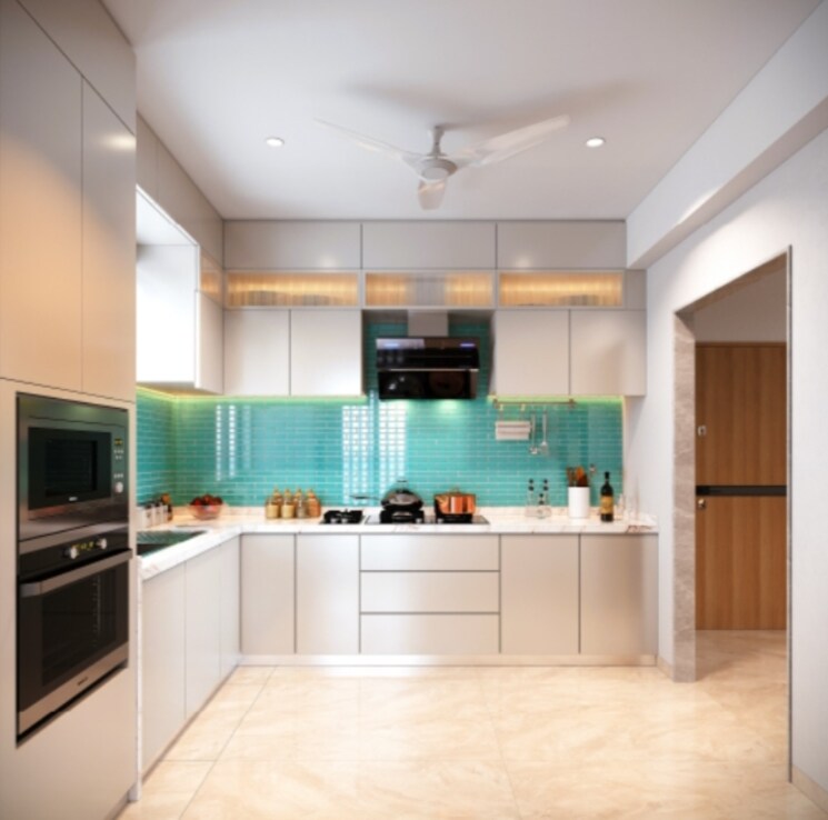Kitchen, mighty-siddhi-darshan 3 Bedroom 1281 Sq.Ft. Apartment In Dadar West Mumbai 9111339