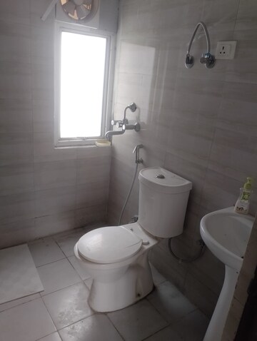 Bathroom in 2 BHK Apartment at Panchsheel Greens, Sector 16 Greater Noida – for Rent