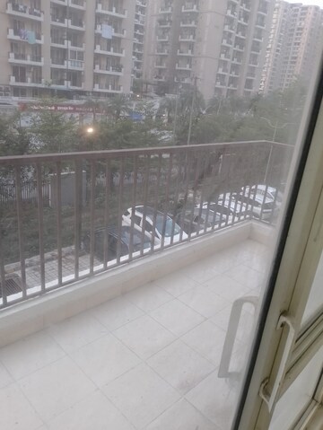 Balcony in 3 BHK Apartment at Panchsheel Greens, Sector 16 Greater Noida – for Rent