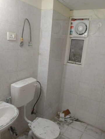 Bathroom in 3 BHK Apartment at Panchsheel Greens, Sector 16 Greater Noida – for Rent