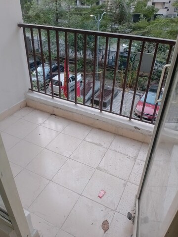 Balcony in 3 BHK Apartment at Panchsheel Greens, Sector 16 Greater Noida – for Rent