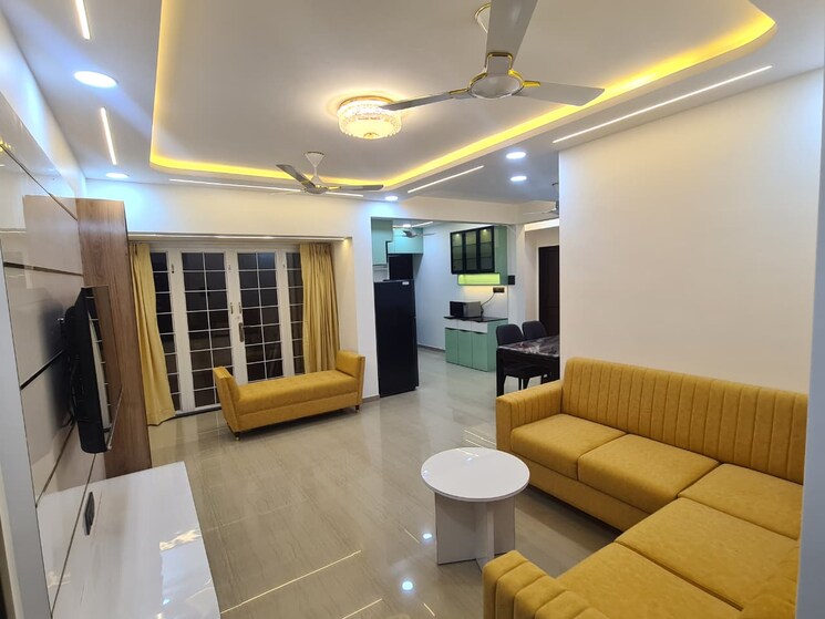 Living Room, tirupati-campus 2 Bedroom 1200 Sq.Ft. Apartment In Tingre Nagar Pune 9111405