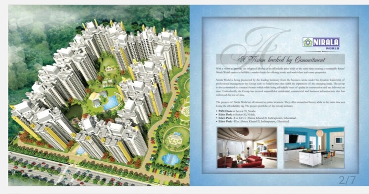 Master Plan, nirala-estate 3 Bedroom 1245 Sq.Ft. Apartment In Tech Zone 4 Greater Noida Greater Noida 9111480
